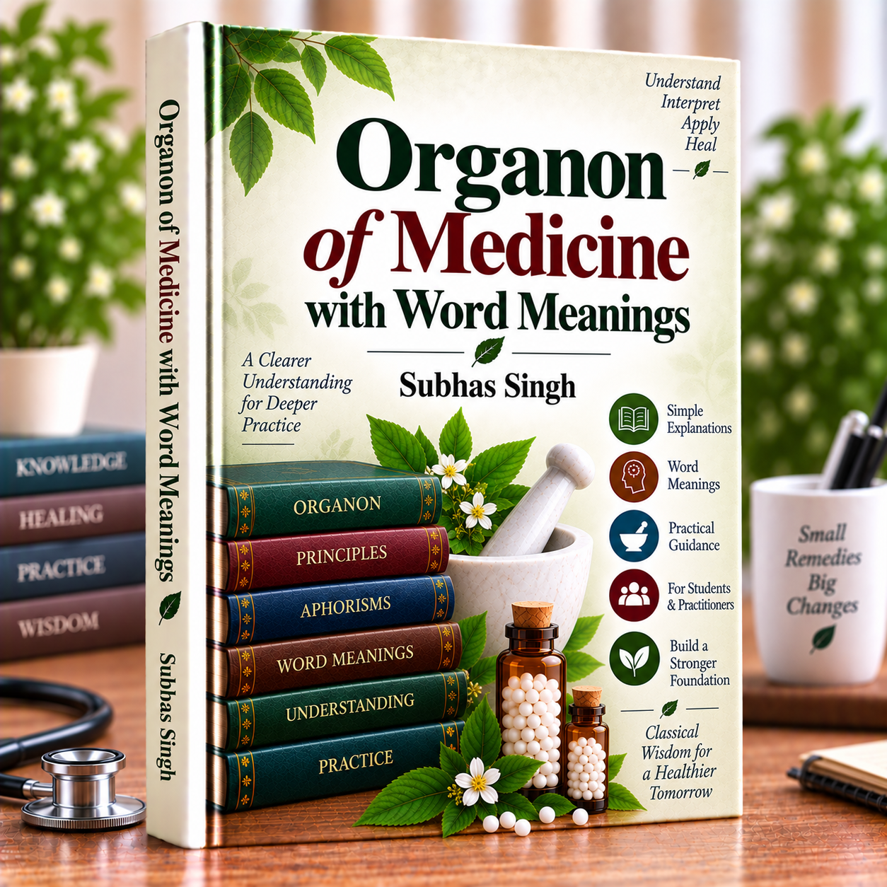 Organon of Medicine with Word Meanings
